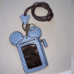 DISNEY – Mickey Mouse HAPPY dream – Photo ID/Card Keeper Necklace